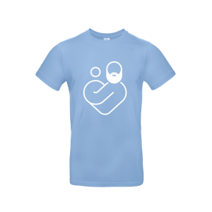 Shirt lichtblauw