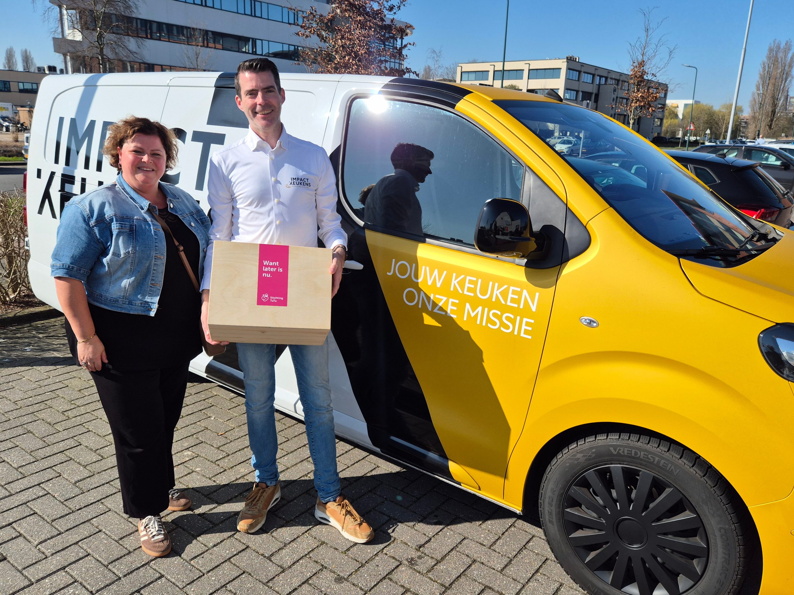 Impact Keukens, Donatie aan Stichting TuTu,